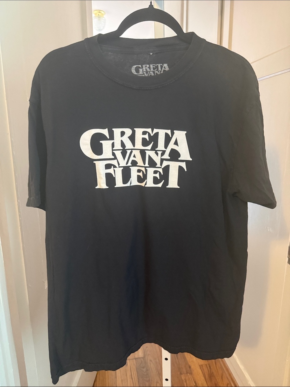 Greta Van Fleet Black Graphic Logo Tee - Men's Short Sleeve